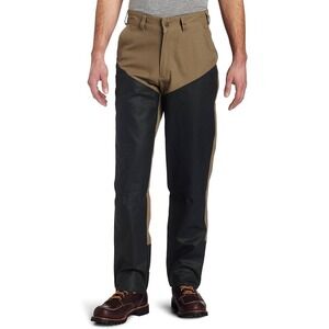 Columbia Briarshun Stout Hunting Pants Mens 36x32 Flax Black Canvas NWT